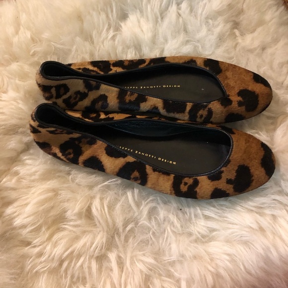 Giuseppe Zanotti Leopard Flats - Picture 3 of 6